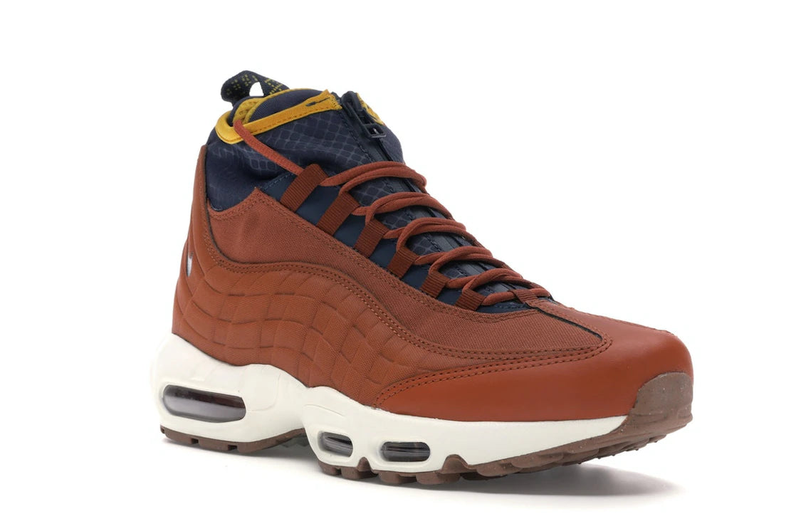 Nike Air Max 95 Sneakerboot Dark Russet Thunder Blue - vue secondaire A