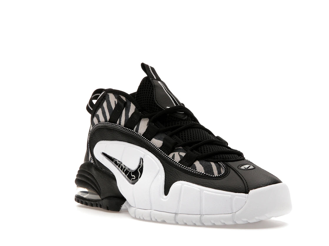 Nike Air Max Penny 1 Tiger Stripes Black White - vue secondaire A