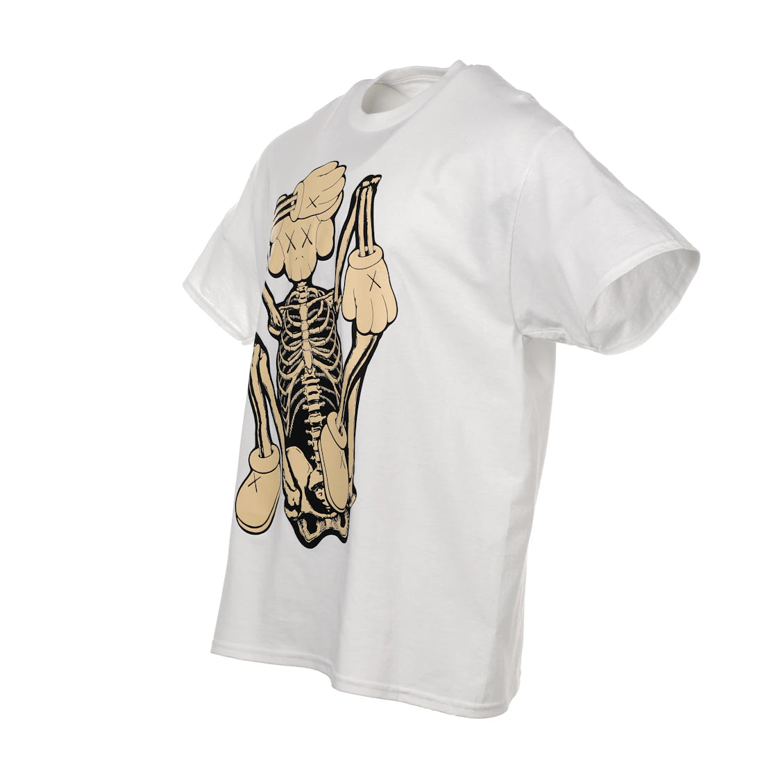 KAWS SKELETON NEW FICTION T-shirt Bone - vue secondaire A