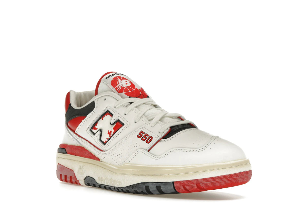 New Balance 550 Vintage Pack Team Red - vue secondaire A