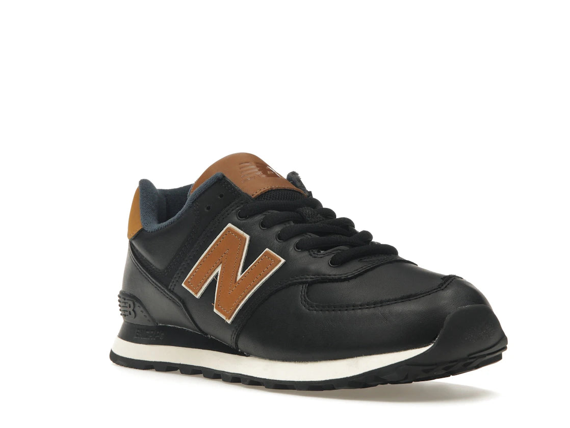 New Balance 574 Black Workwear - vue secondaire A