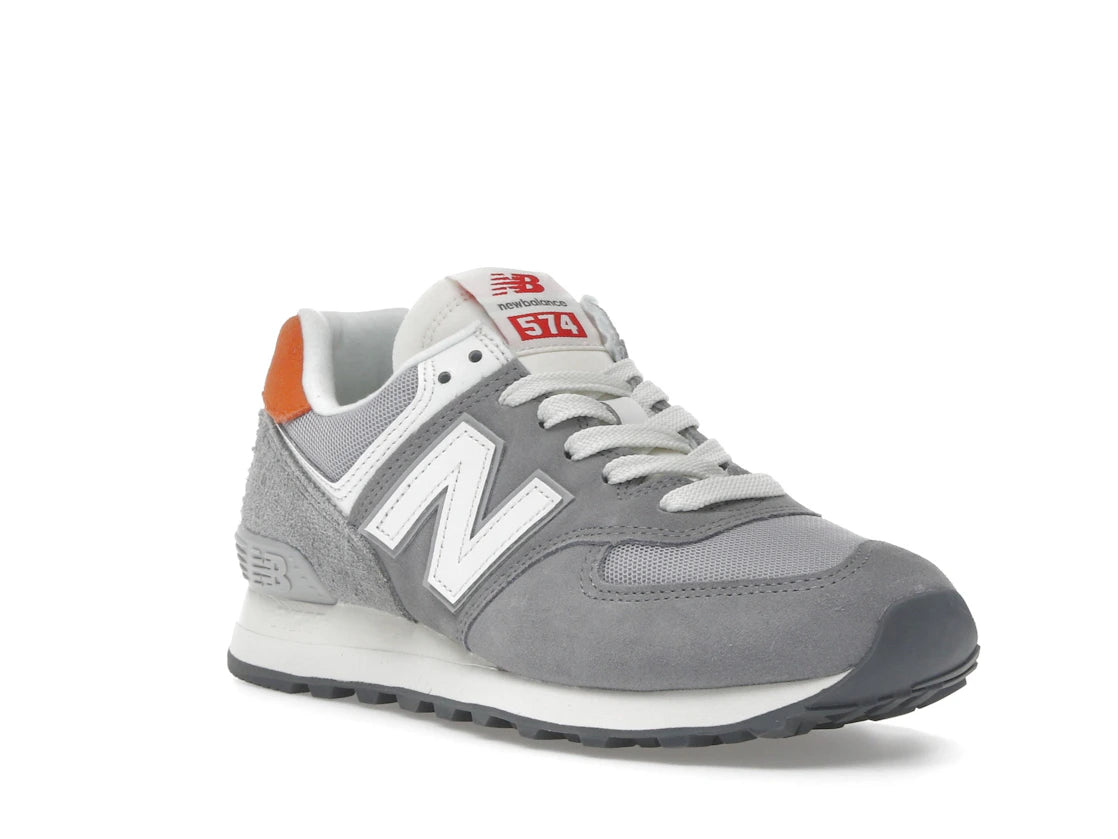 New Balance 574 Grey Orange (Women's) - vue secondaire A