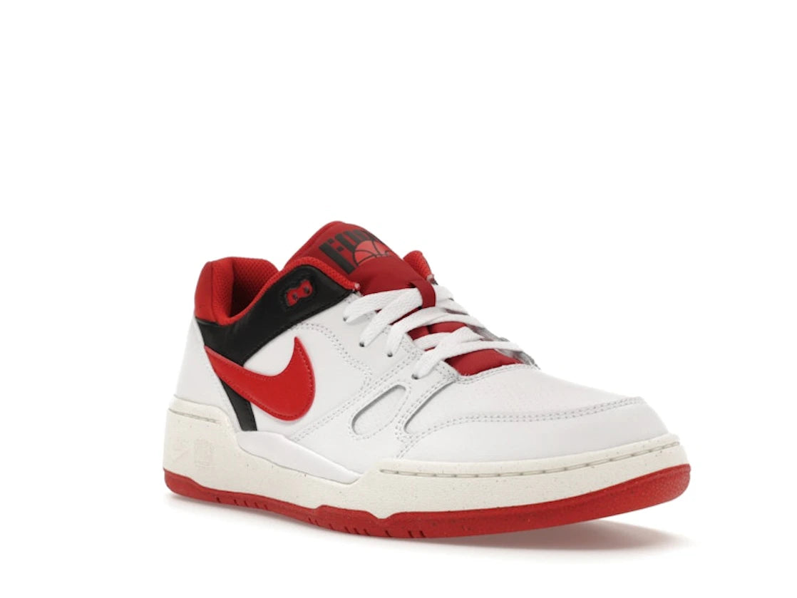 Nike Full Force Low White Red Black - vue secondaire A