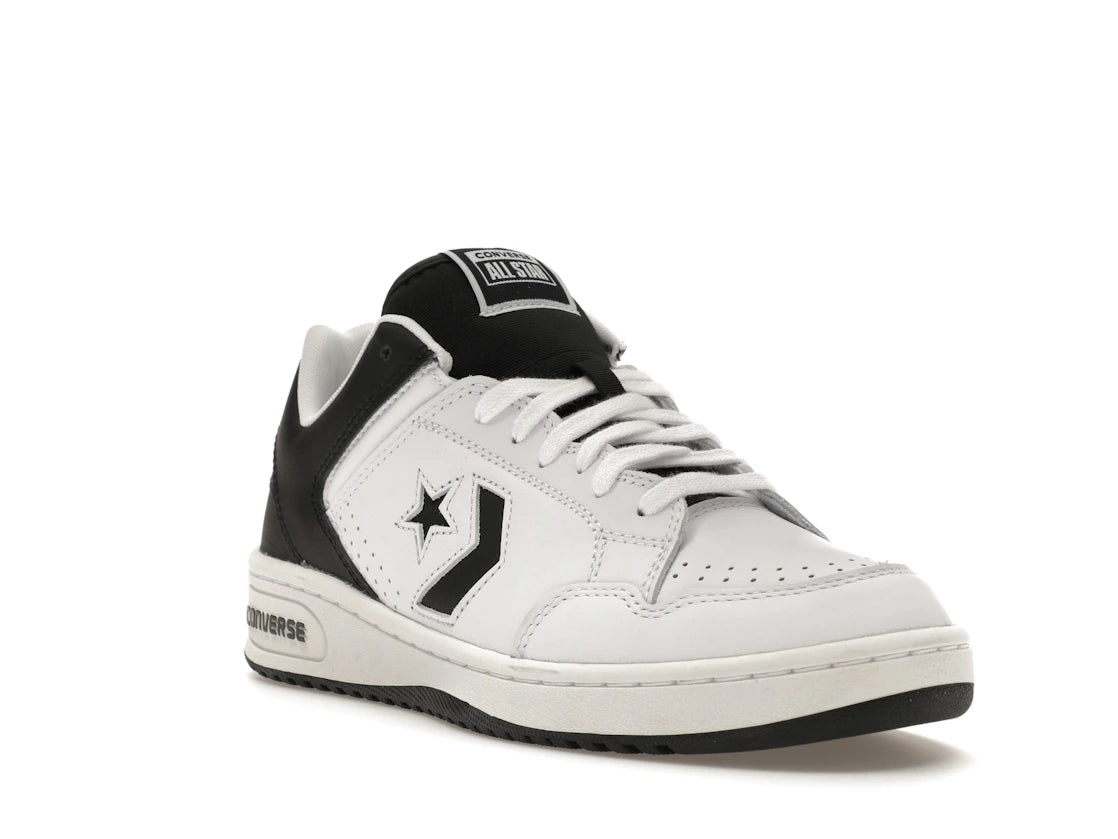 Converse Weapon Leather Ox White Black - vue secondaire A