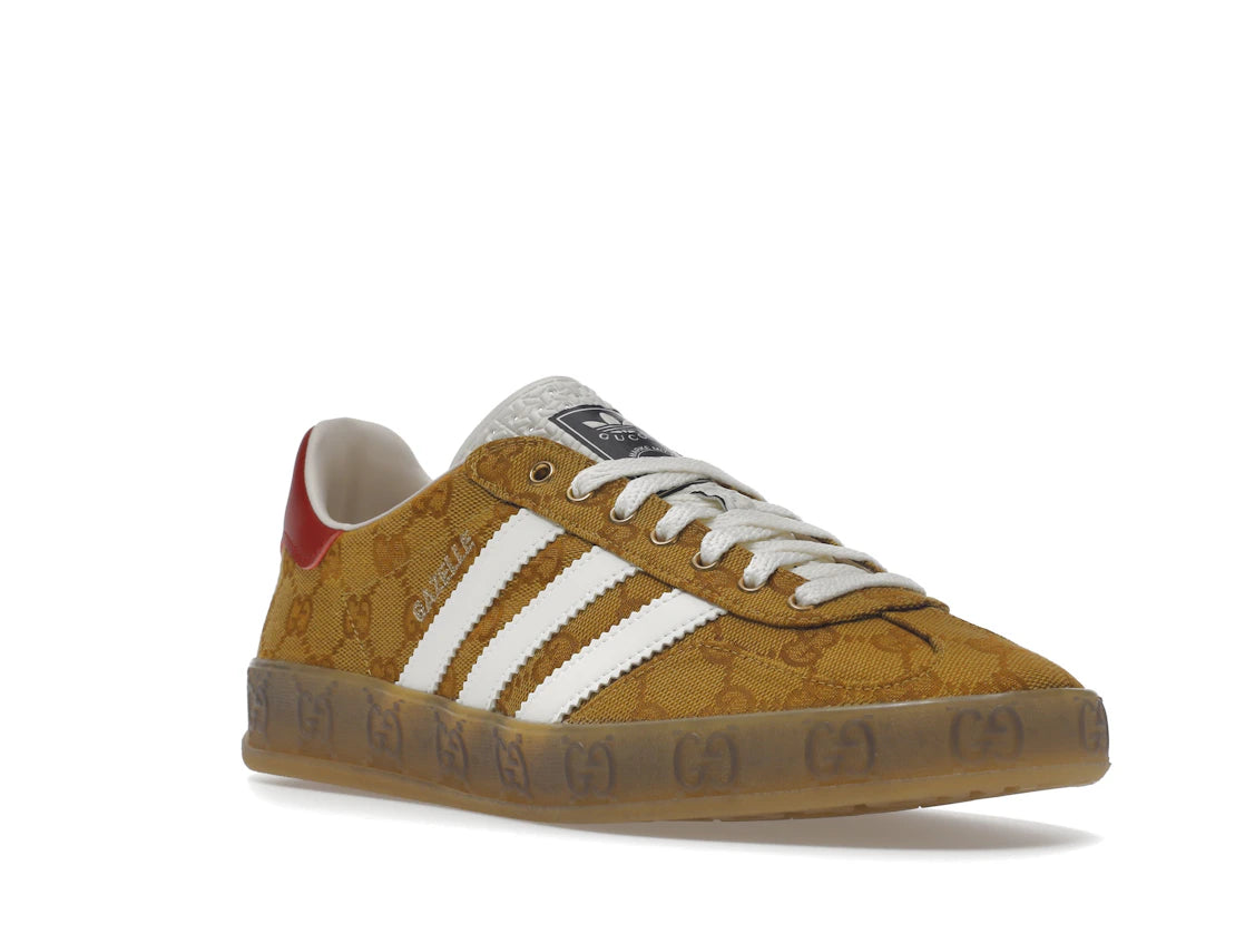 adidas Gazelle Gucci Original GG Beige Brown - vue secondaire A