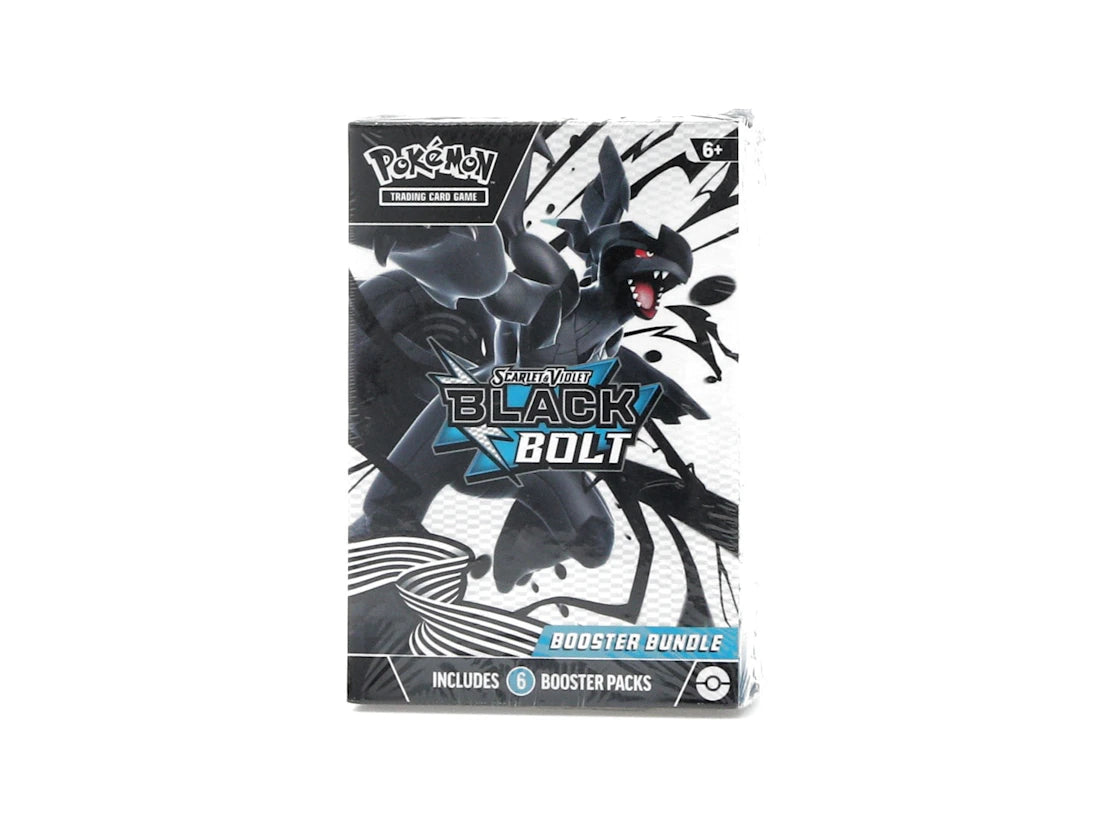 2025 Pokémon Scarlet & Violet Black Bolt Booster Bundle - vue secondaire A