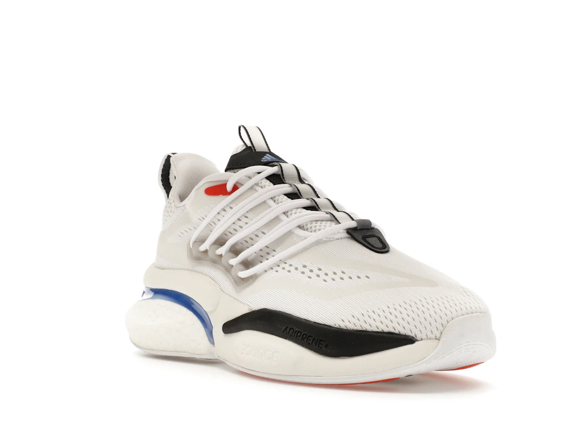adidas AlphaBoost V1 White Black Blue Fusion - vue secondaire A