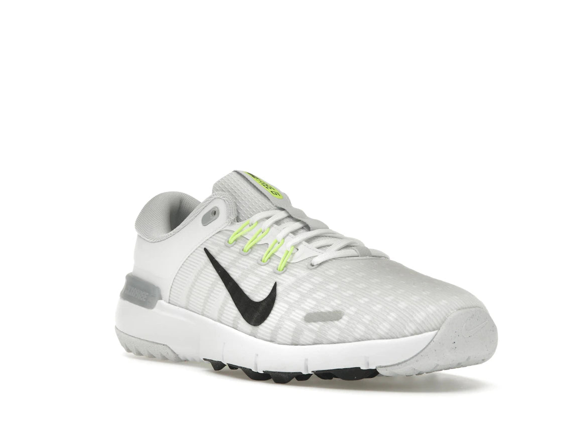 Nike Free Golf Next Nature White Pure Platinum Wolf Grey Black - vue secondaire A