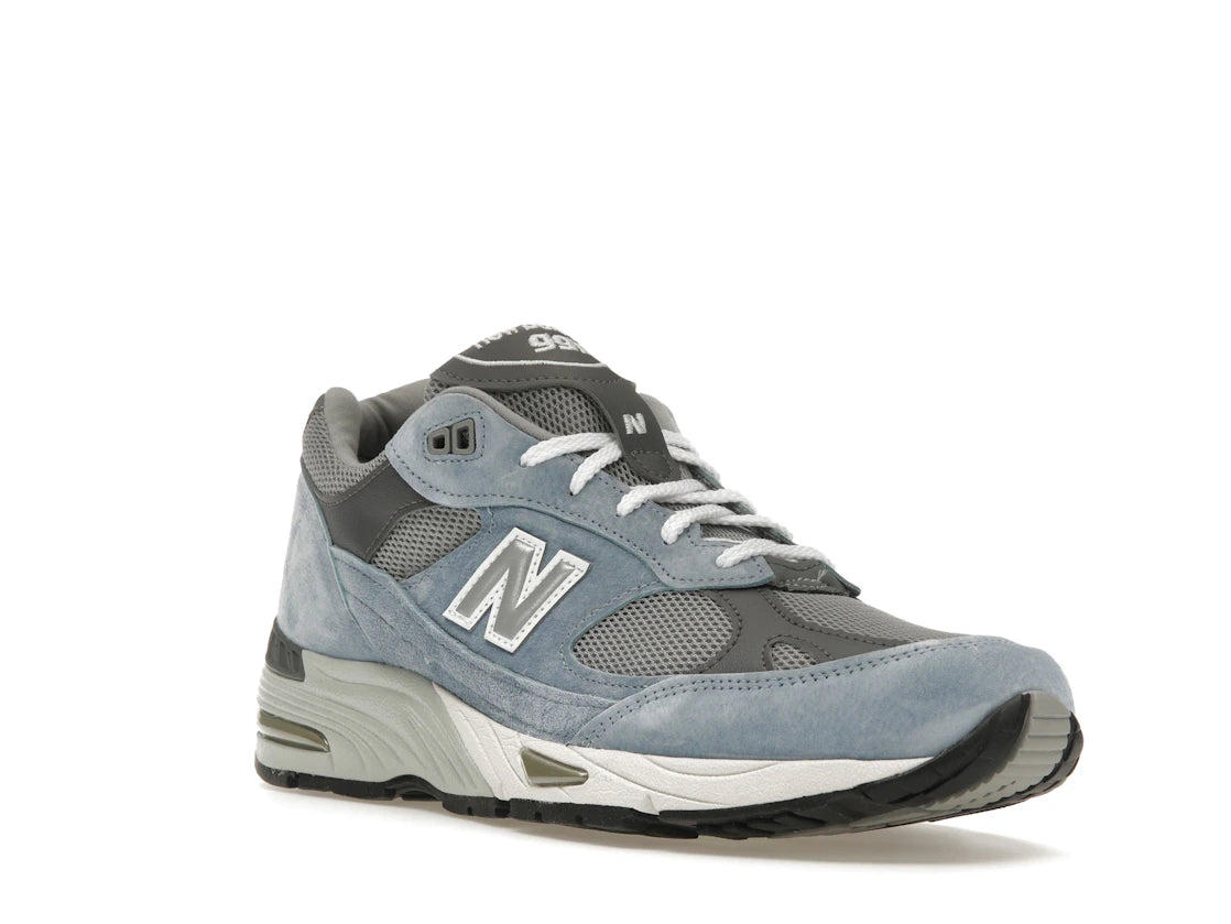 New Balance 991 MiUK Dusty Blue Alloy Smoked Pearl - vue secondaire A