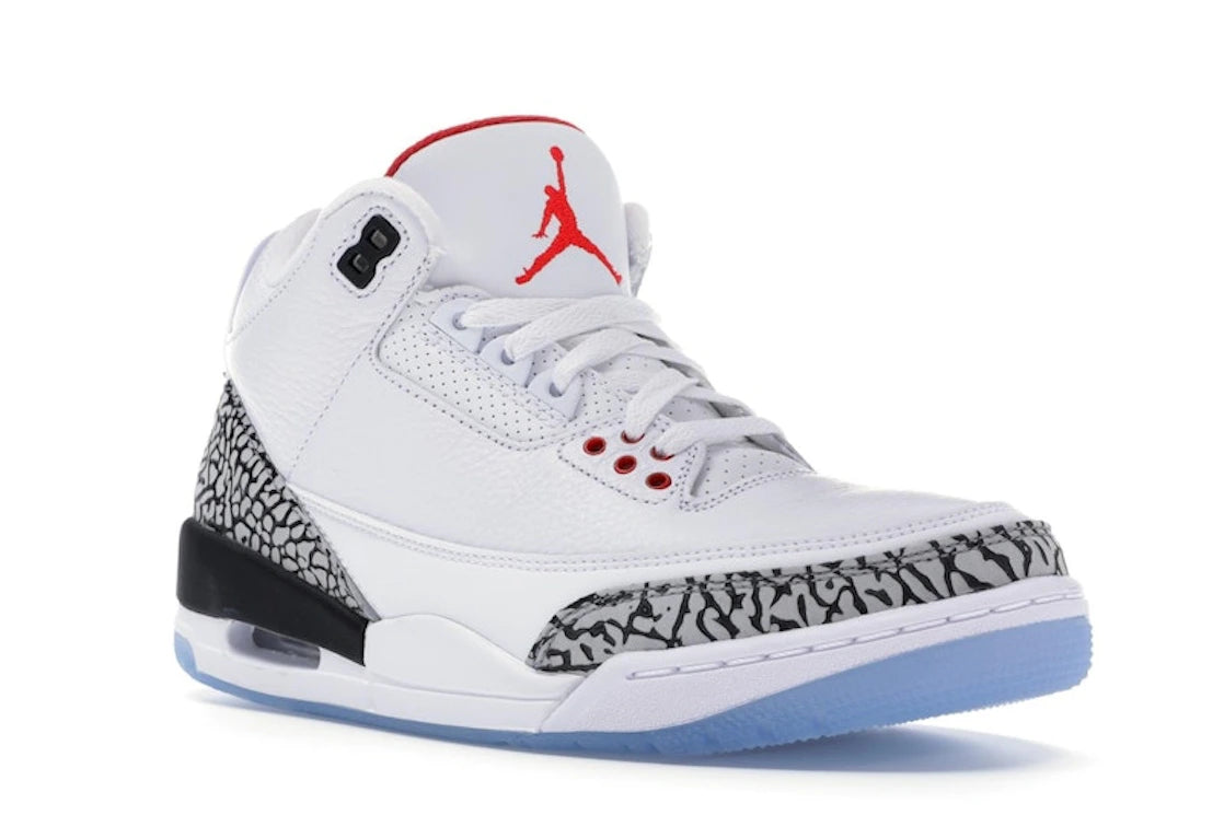 Jordan 3 Retro Free Throw Line White Cement - vue secondaire A