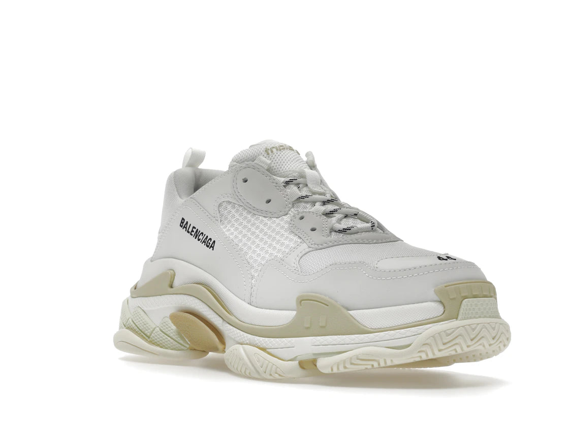 Balenciaga Triple S White Tan - vue secondaire A