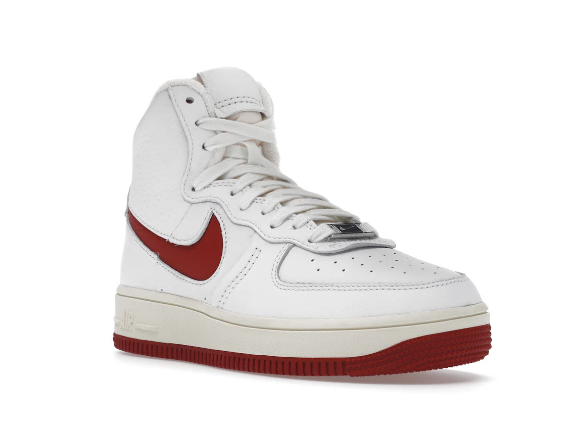 Nike Air Force 1 High Sculpt Summit White Gym Red (Women's) - vue secondaire A