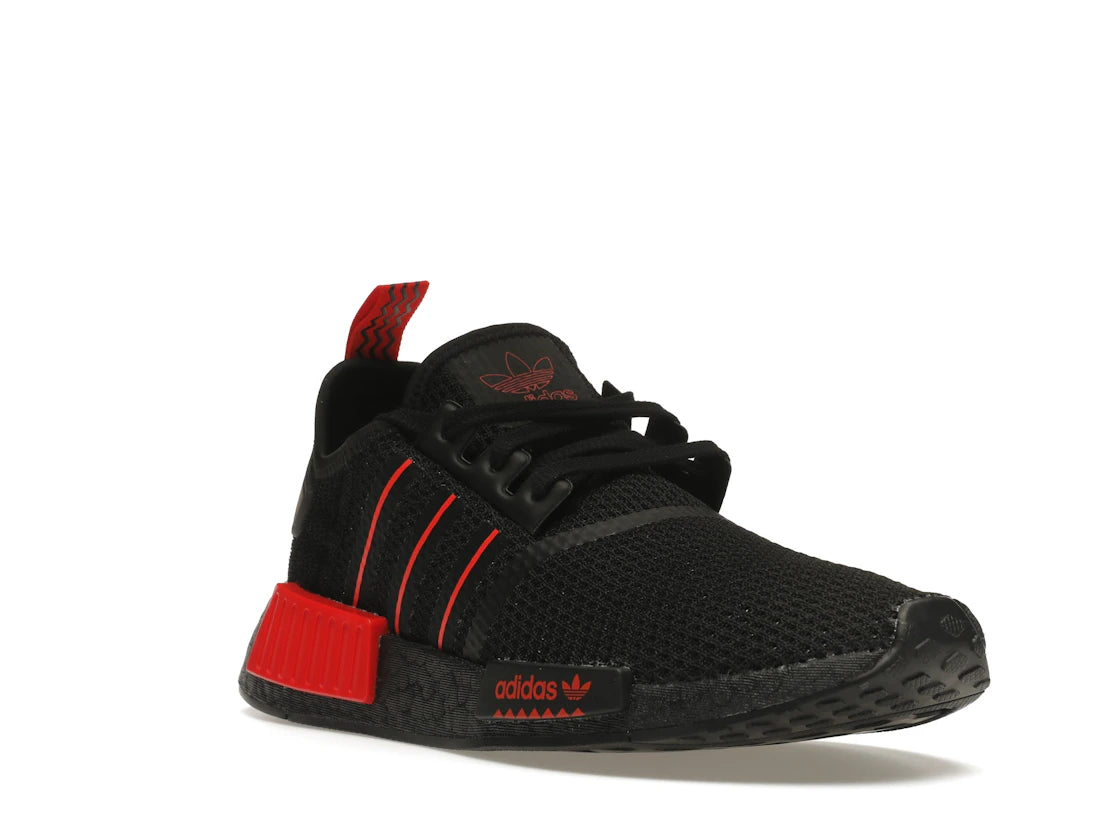 adidas NMD R1 Core Black Red - vue secondaire A