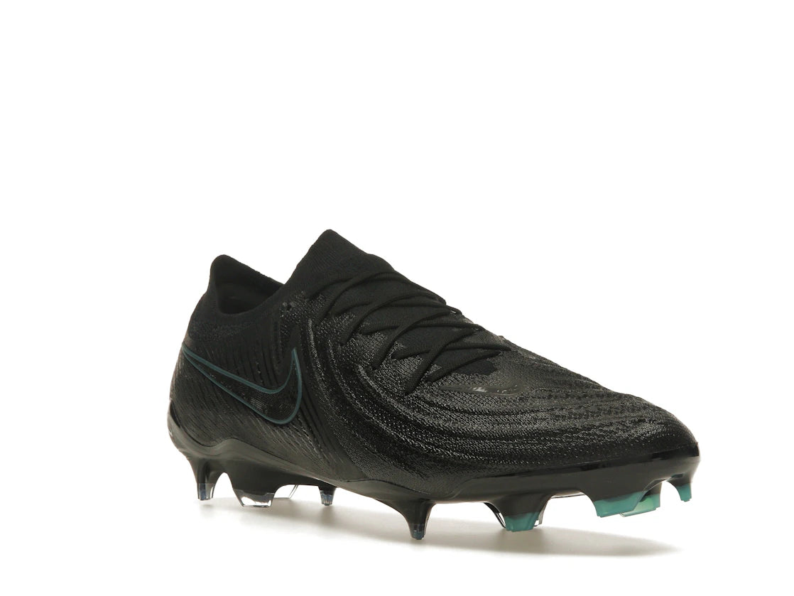 Nike Phantom GX 2 Elite FG Black Deep Jungle - vue secondaire A