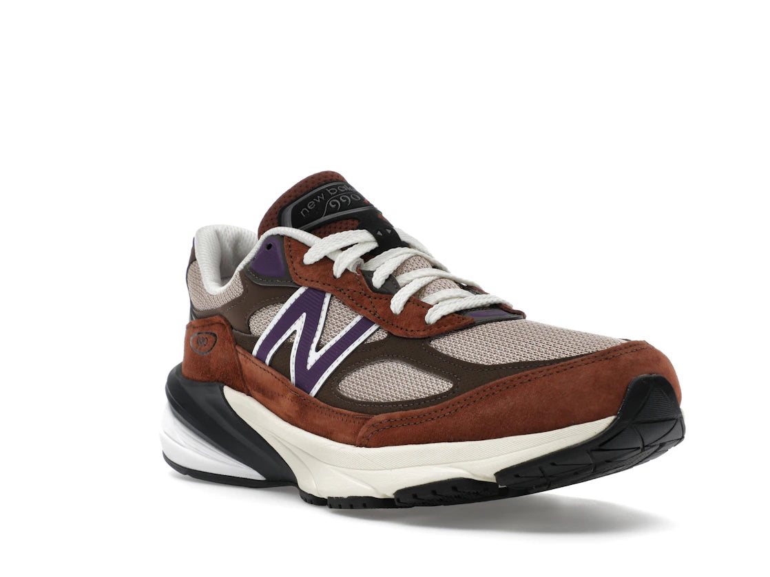 New Balance 990v6 MiUSA Rich Oak - vue secondaire A