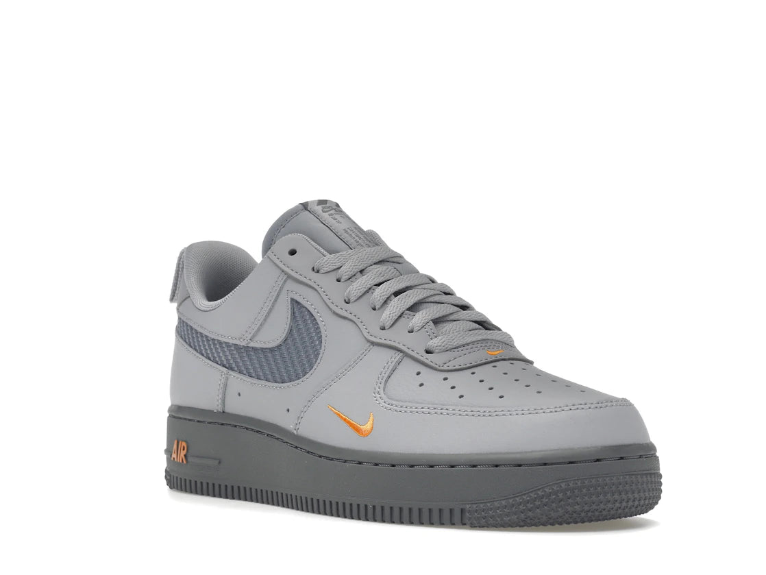 Nike Air Force 1 Low Wolf Grey Kumquat - vue secondaire A