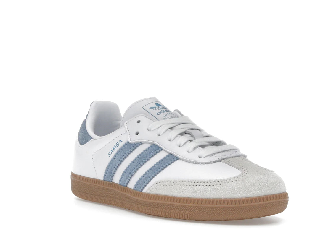 adidas Samba OG White Alumina Ash Blue (Women's) - vue secondaire A