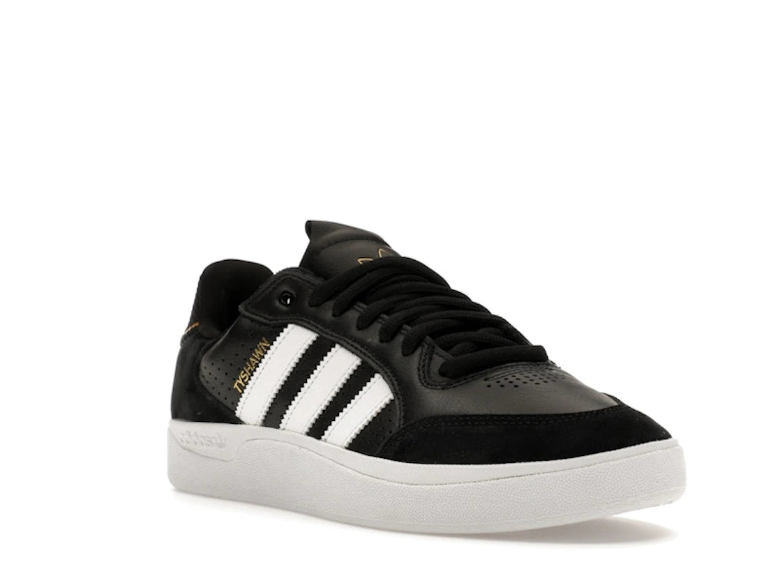 adidas Tyshawn Low Black White - vue secondaire A