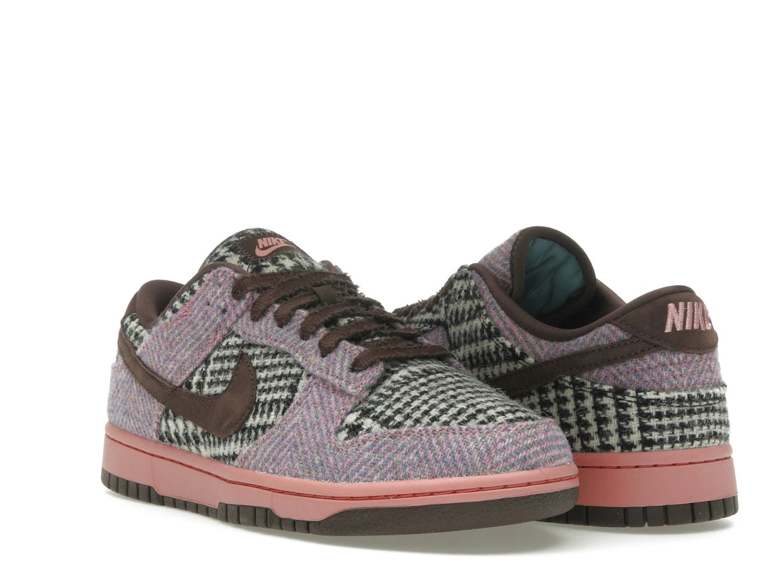 Nike Dunk Low Harris Tweed Lila Pink (Damen) - vue secondaire A