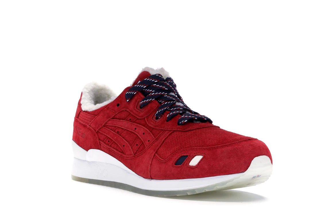 ASICS Gel-Lyte III Kith x Moncler Red - vue secondaire A