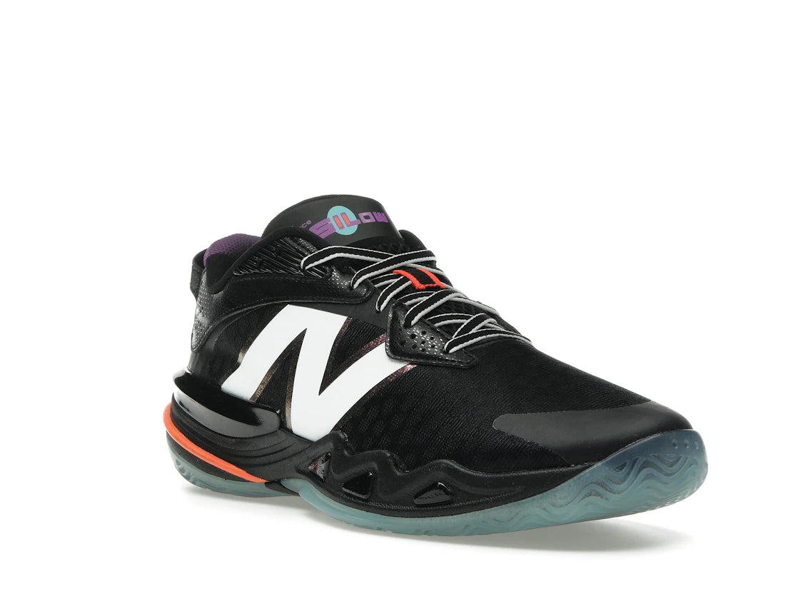 New Balance BB Hesi Low v2 Black Passion Fruit - vue secondaire A