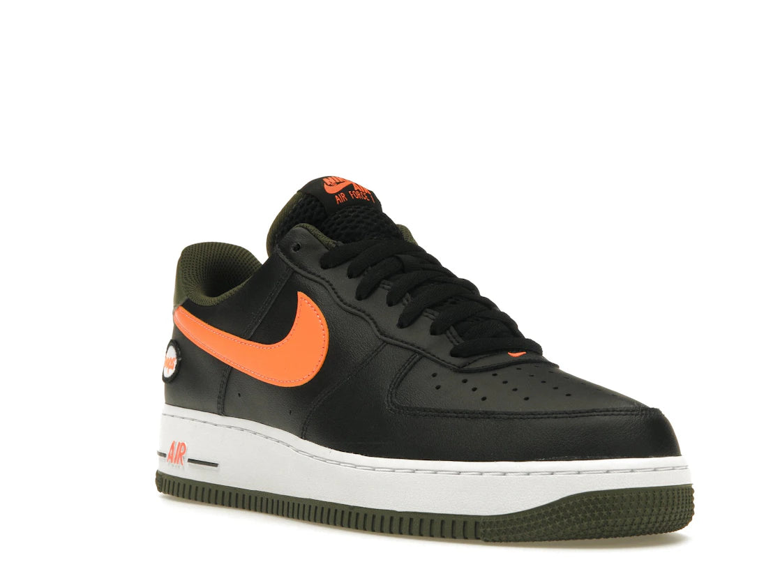 Nike Air Force 1 Low Hoops Black University Gold - vue secondaire A