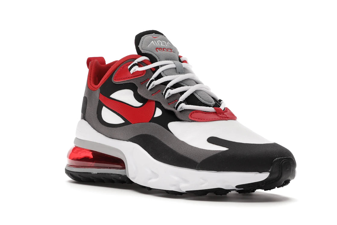 Nike Air Max 270 React Black Iron Grey University Red - vue secondaire A