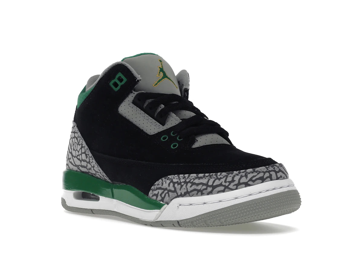 Jordan 3 Retro Pine Green (GS) - vue secondaire A