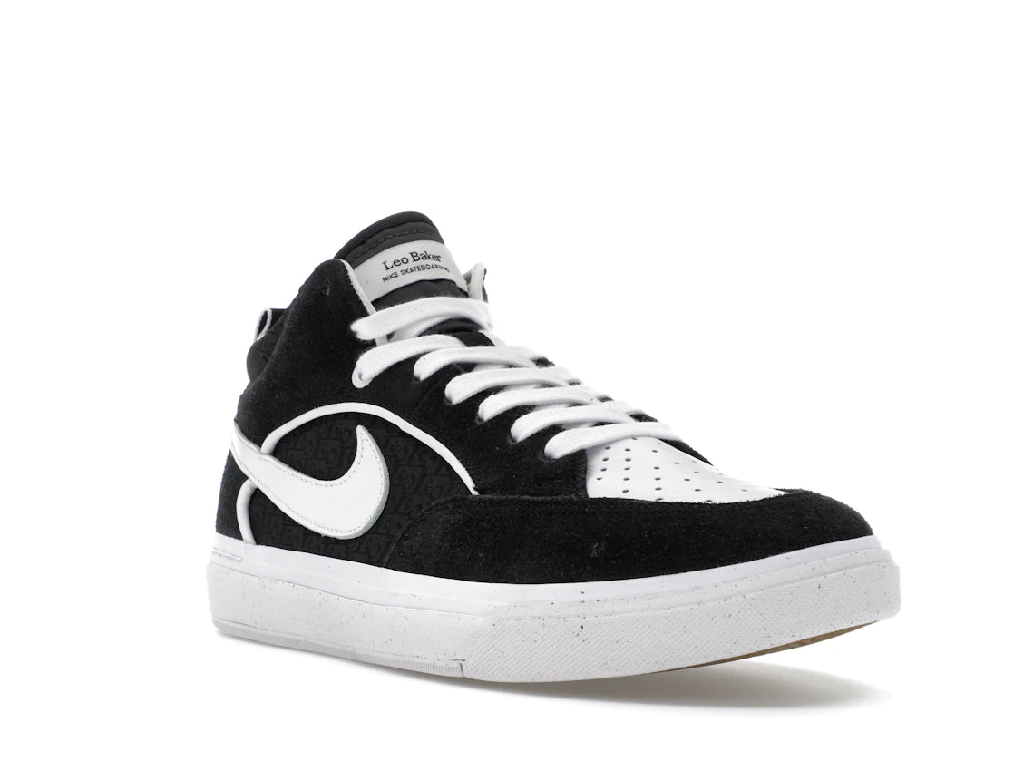 Nike SB React Leo Black White - vue secondaire A