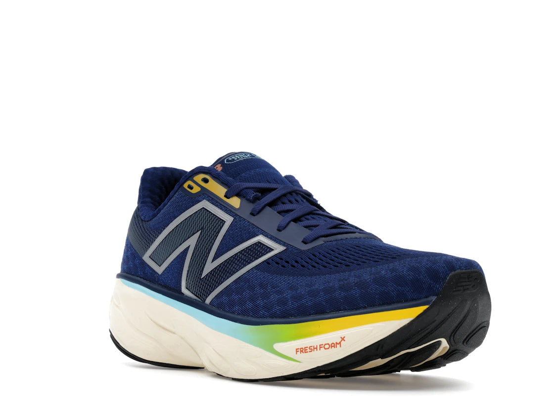 New Balance Fresh Foam X 1080v14 Inkwell Silver Metallic Ginger Lemon - vue secondaire A