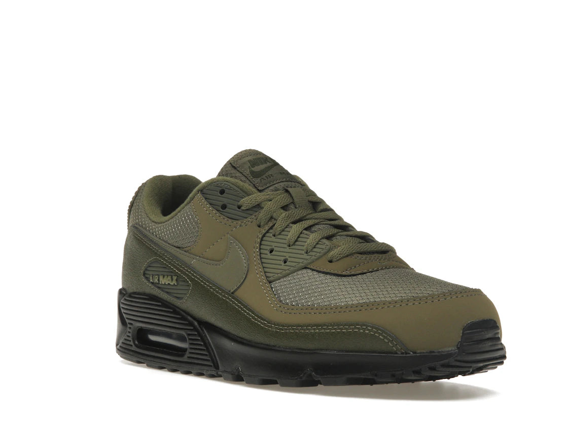 Nike Air Max 90 Reflective Swoosh Medium Olive - vue secondaire A