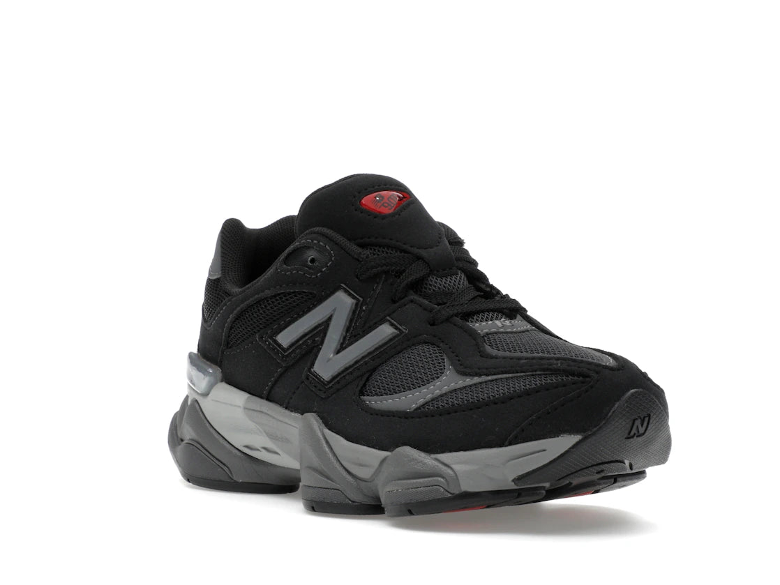 New Balance 9060 Black Castlerock (PS) - vue secondaire A