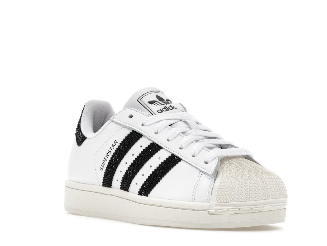 adidas Superstar II Rhinestone White Core Black (Women's) - vue secondaire A