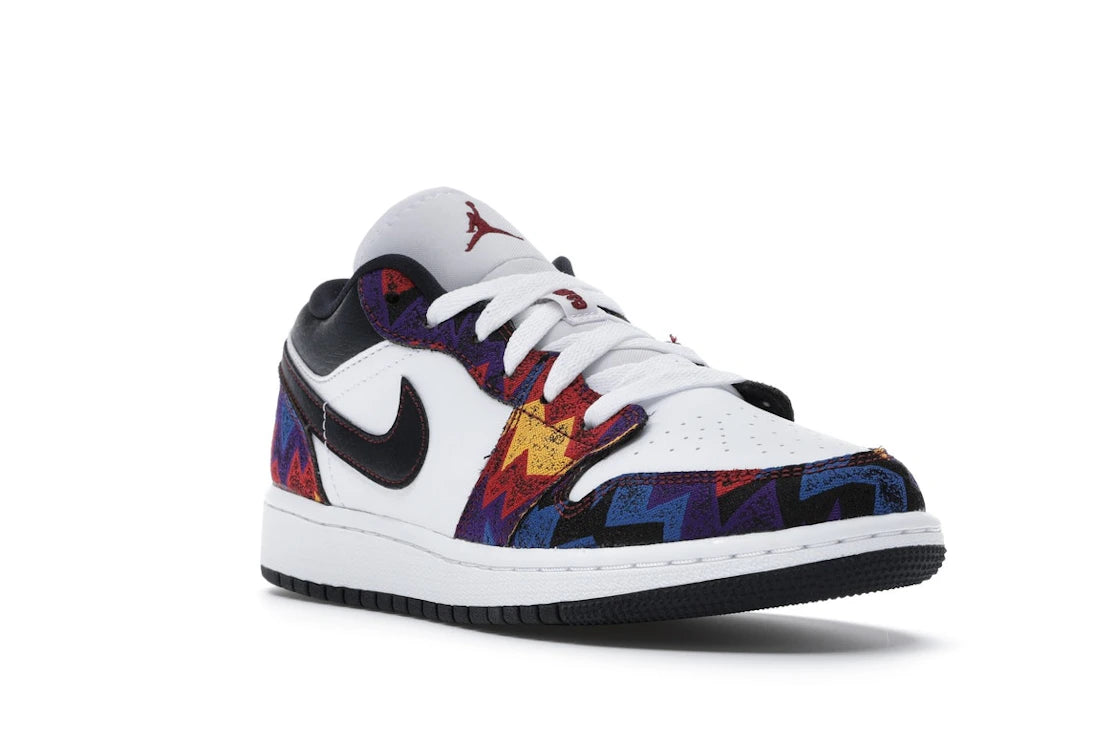 Jordan 1 Low Nothing But Net (GS) - vue secondaire A