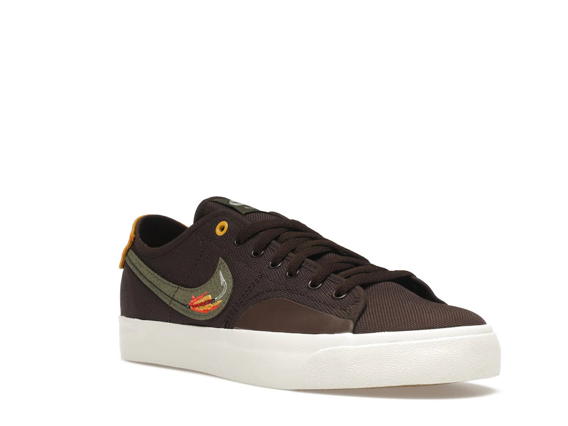 Nike SB Blazer Court Daan Van Der Linden Baroque Brown - vue secondaire A