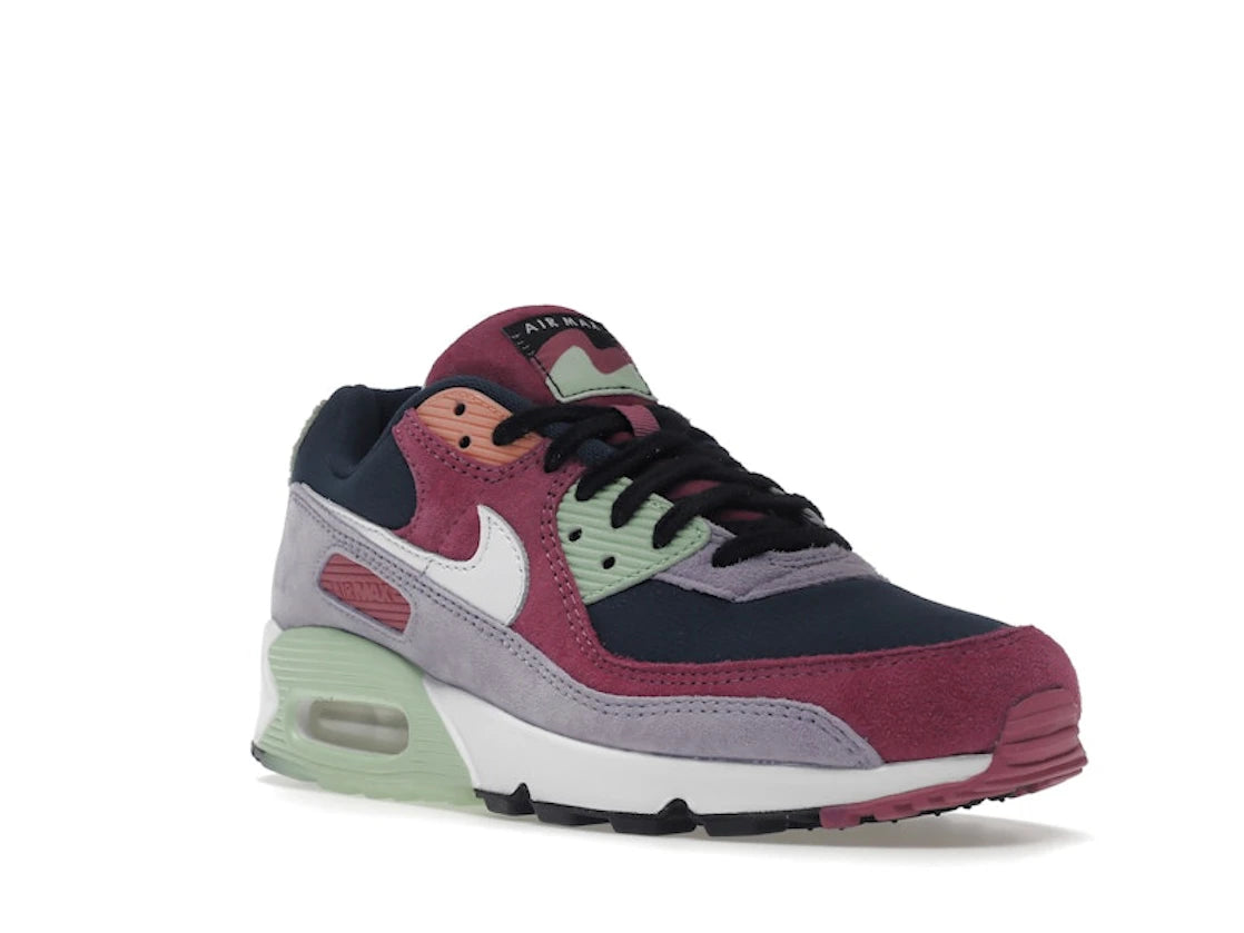 Nike Air Max 90 NRG Light Bordeaux Armory Navy - vue secondaire A