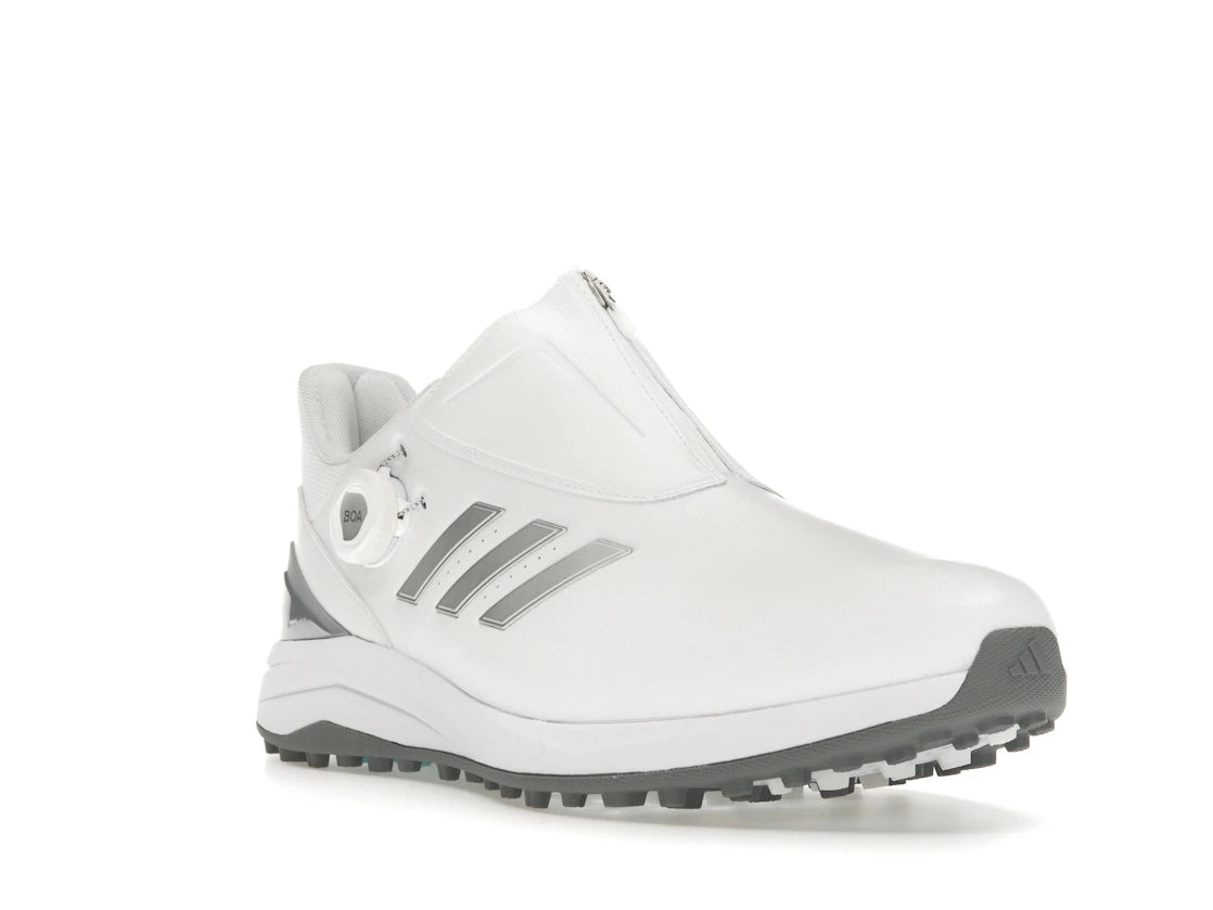 adidas Solarmotion BOA 24 Spikeless Golf Cloud White Silver Metallic Blue Burst - vue secondaire A