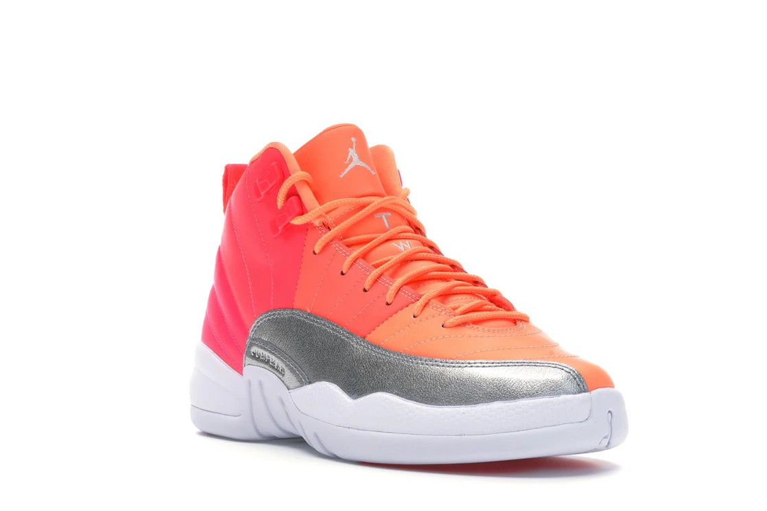 Jordan 12 Retro Sunrise (GS) - vue secondaire A