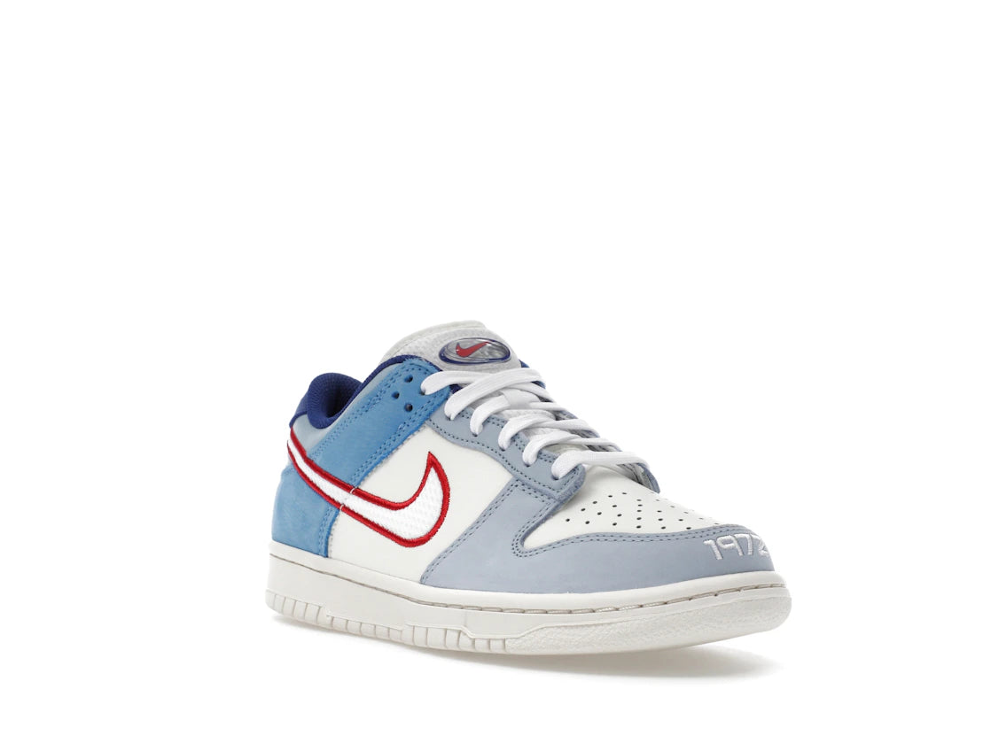 Nike Dunk Low Armory Blue Red Mesh (GS) - vue secondaire A