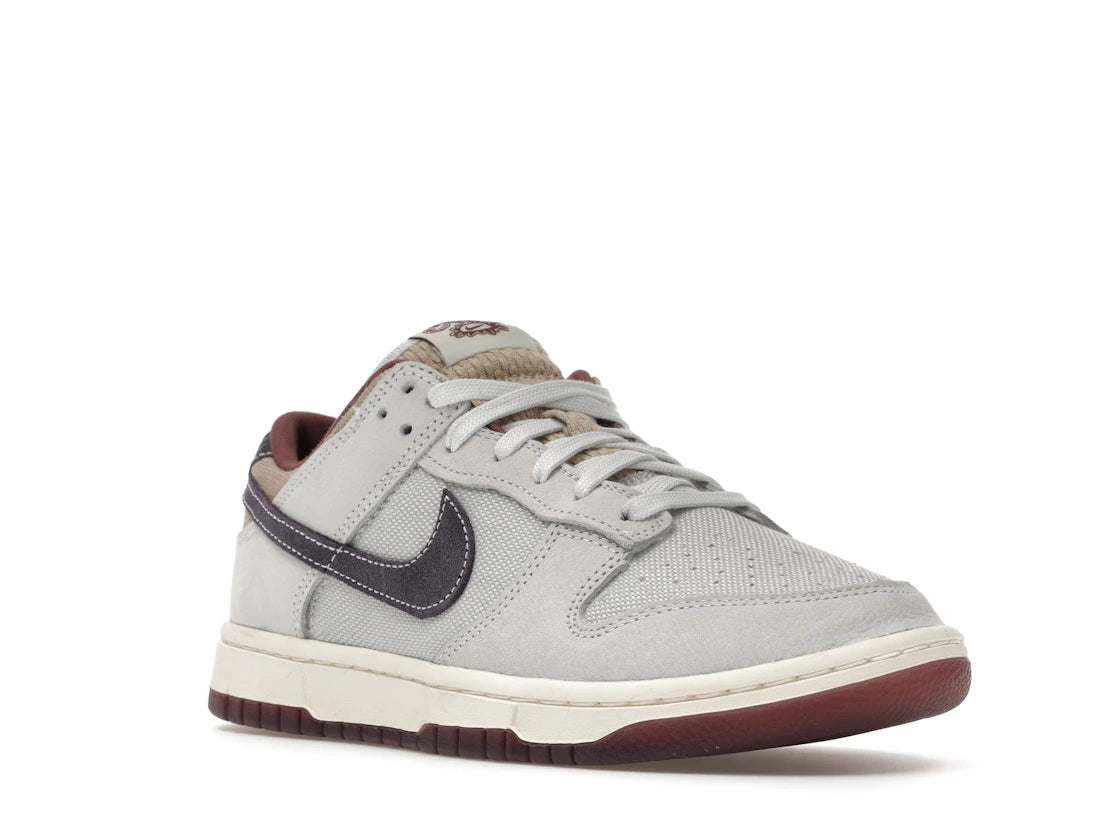 Nike Dunk Low Retro SE Off White Moon Particle Dark Raisin - vue secondaire A