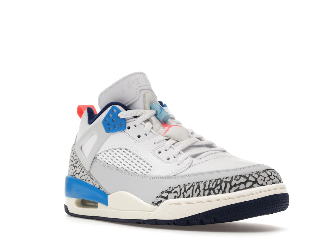 Jordan Spizike Low White Blue Void - vue secondaire A