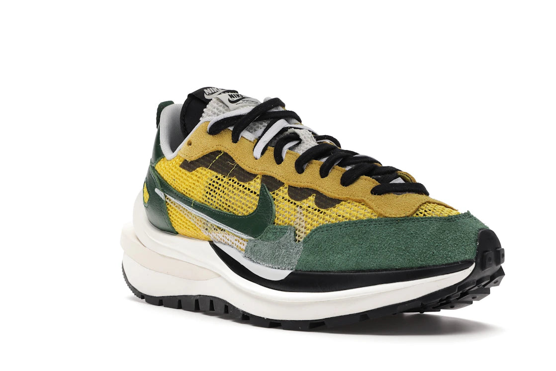 Nike Vaporwaffle sacai Tour Yellow Stadium Green - vue secondaire A