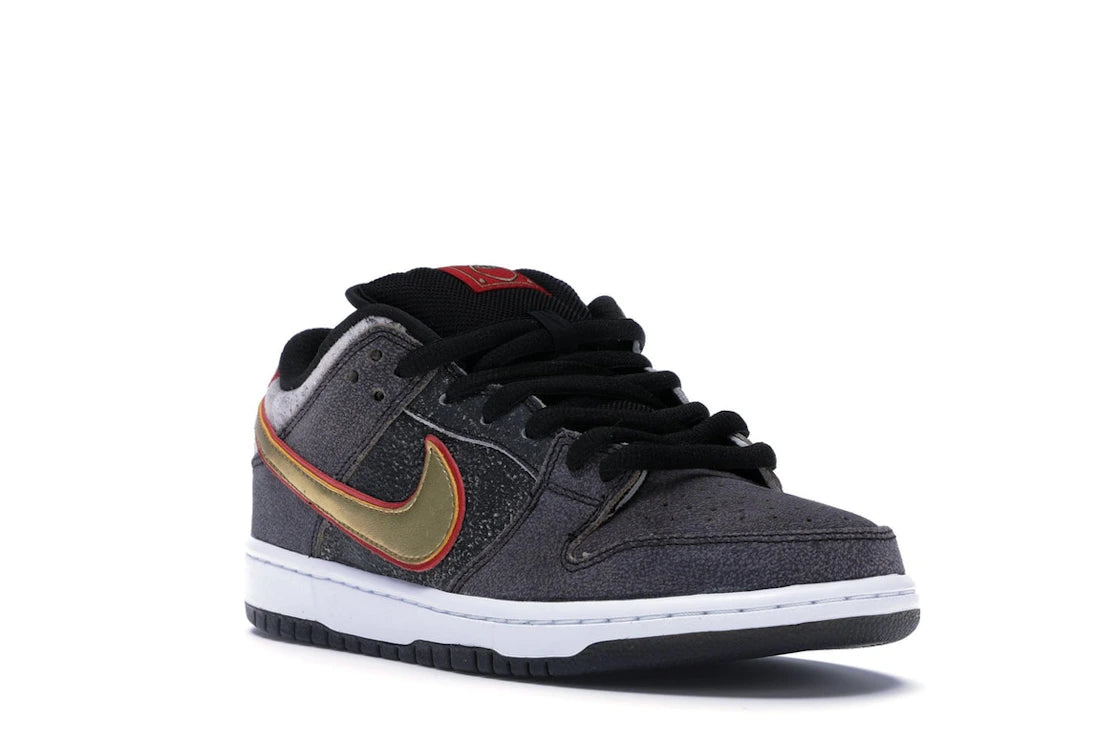 Nike SB Dunk Low Beijing Metallic Gold - vue secondaire A