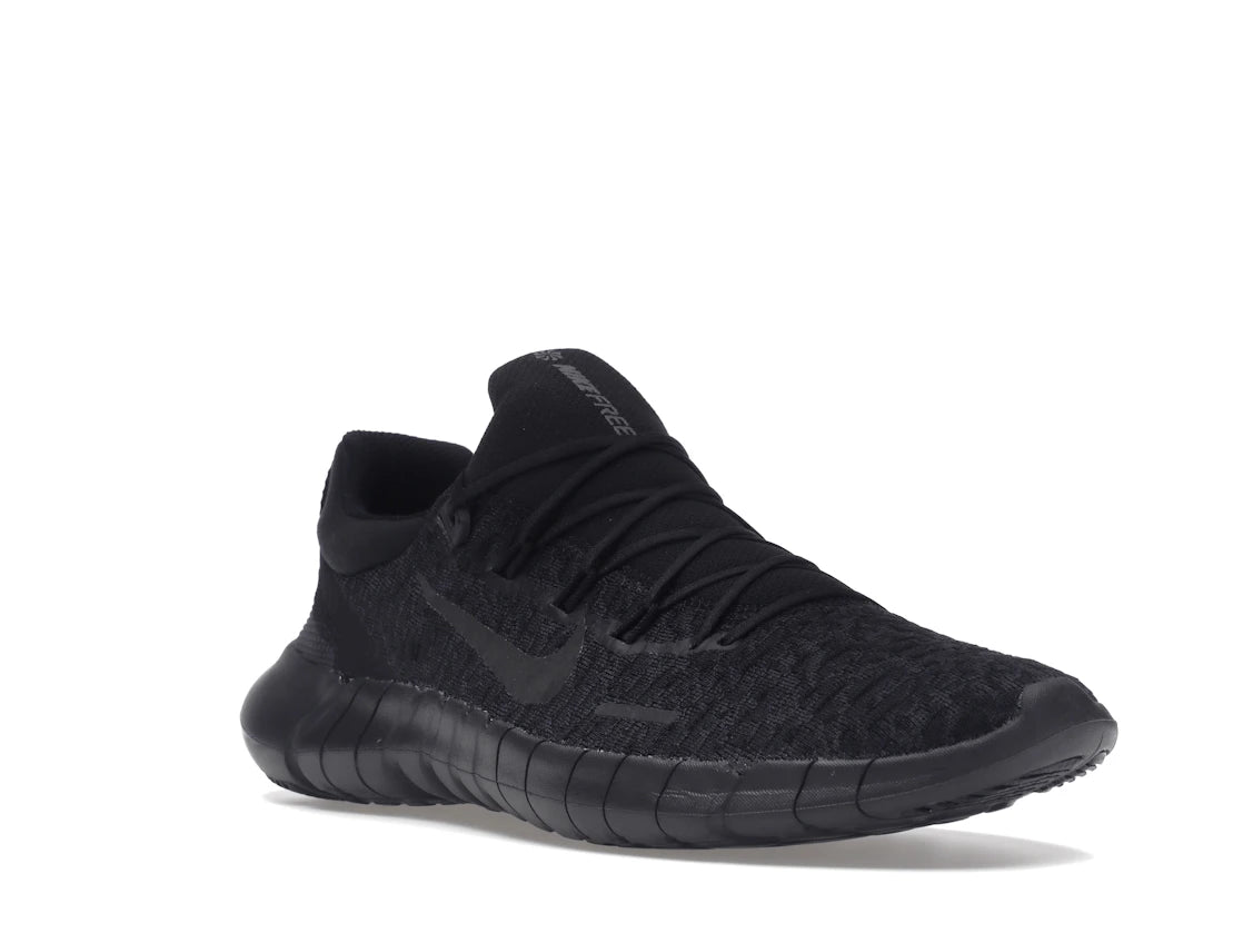 Nike Free Run 5.0 Black Off Noir - vue secondaire A