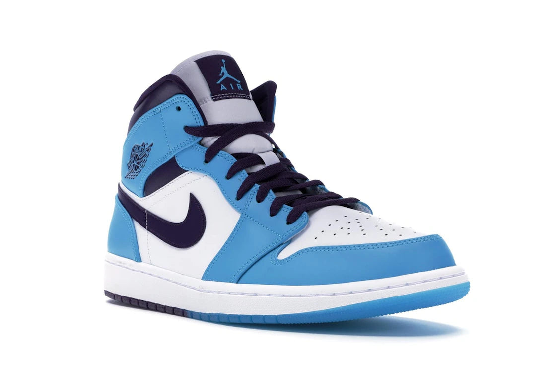 Jordan 1 Mid Hornets - vue secondaire A