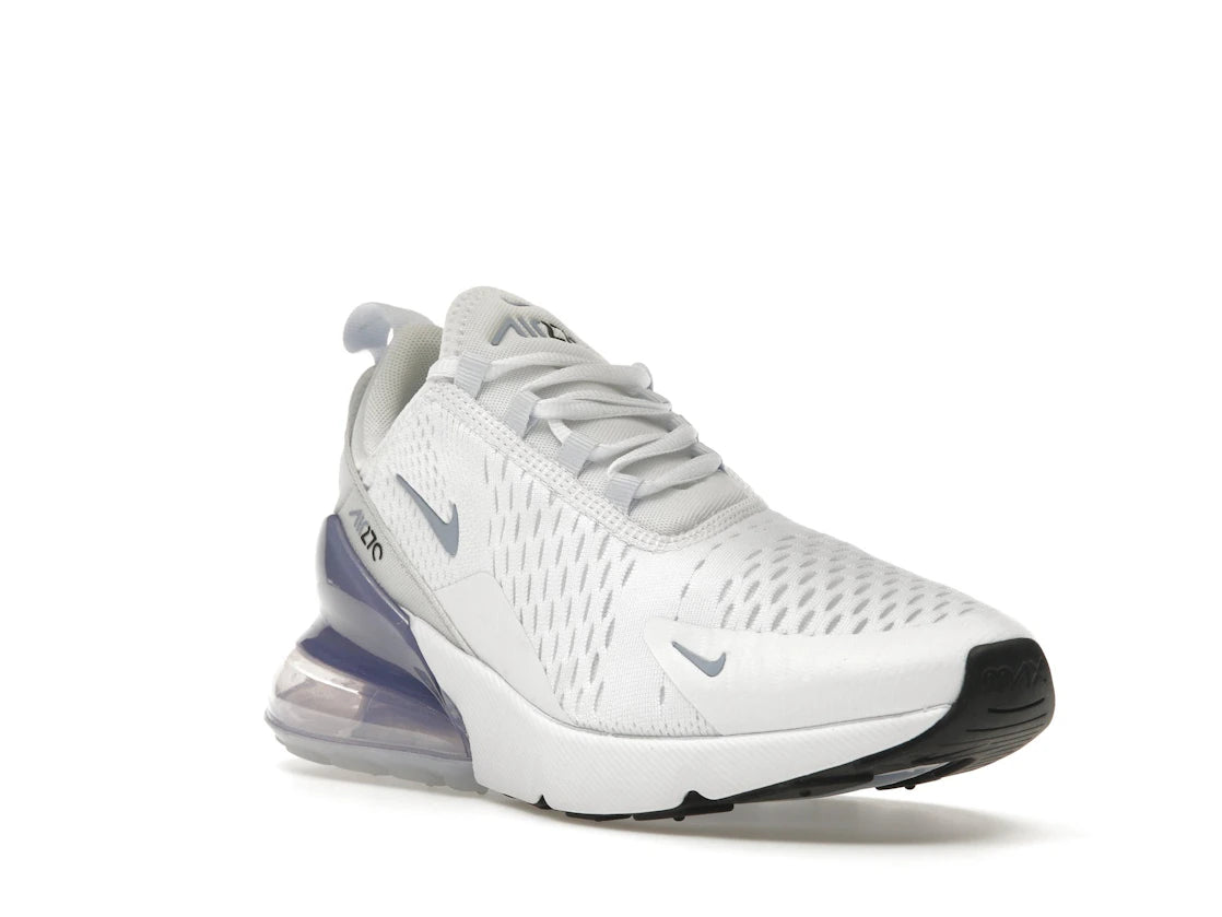 Nike Air Max 270 White Blue Whisper (Women's) - vue secondaire A