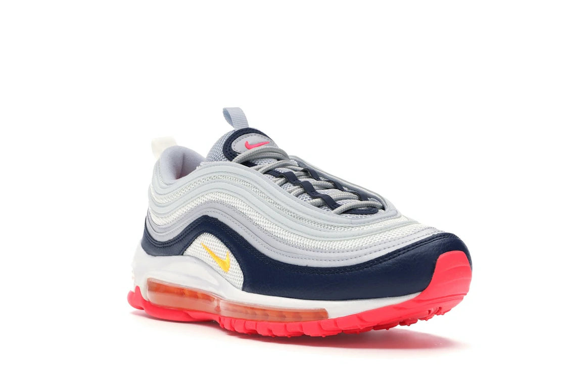 Nike Air Max 97 Midnight Navy Racer Pink Laser Orange (Women's) - vue secondaire A