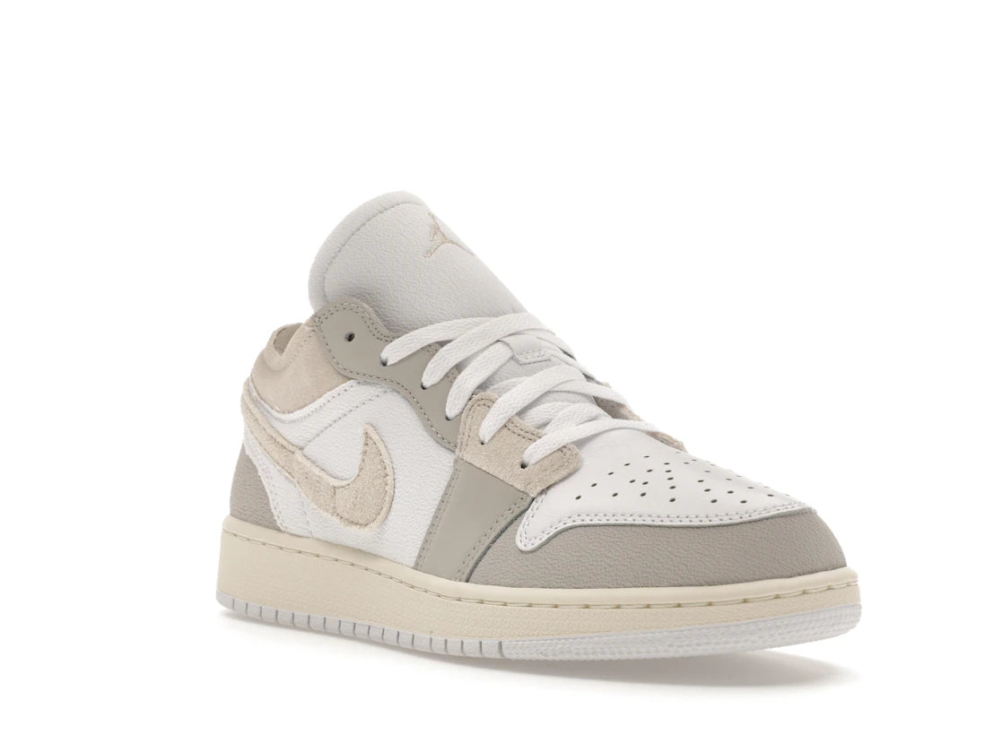 Jordan 1 Low SE Craft Inside Out Tech Grey (GS) - vue secondaire A