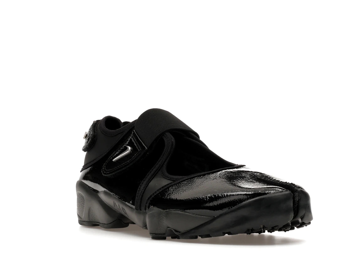Nike Air Rift Black Metallic Silver (Women's) - vue secondaire A