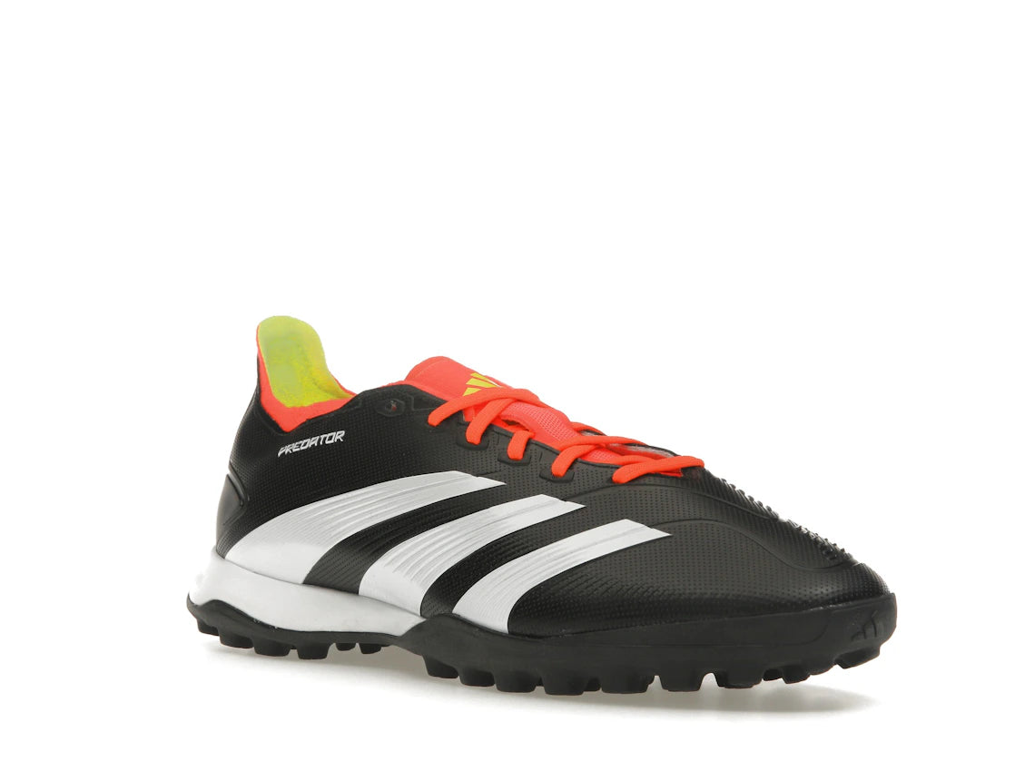 adidas Predator 24 League Low Turf Core Black Cloud White Solar Red - vue secondaire A